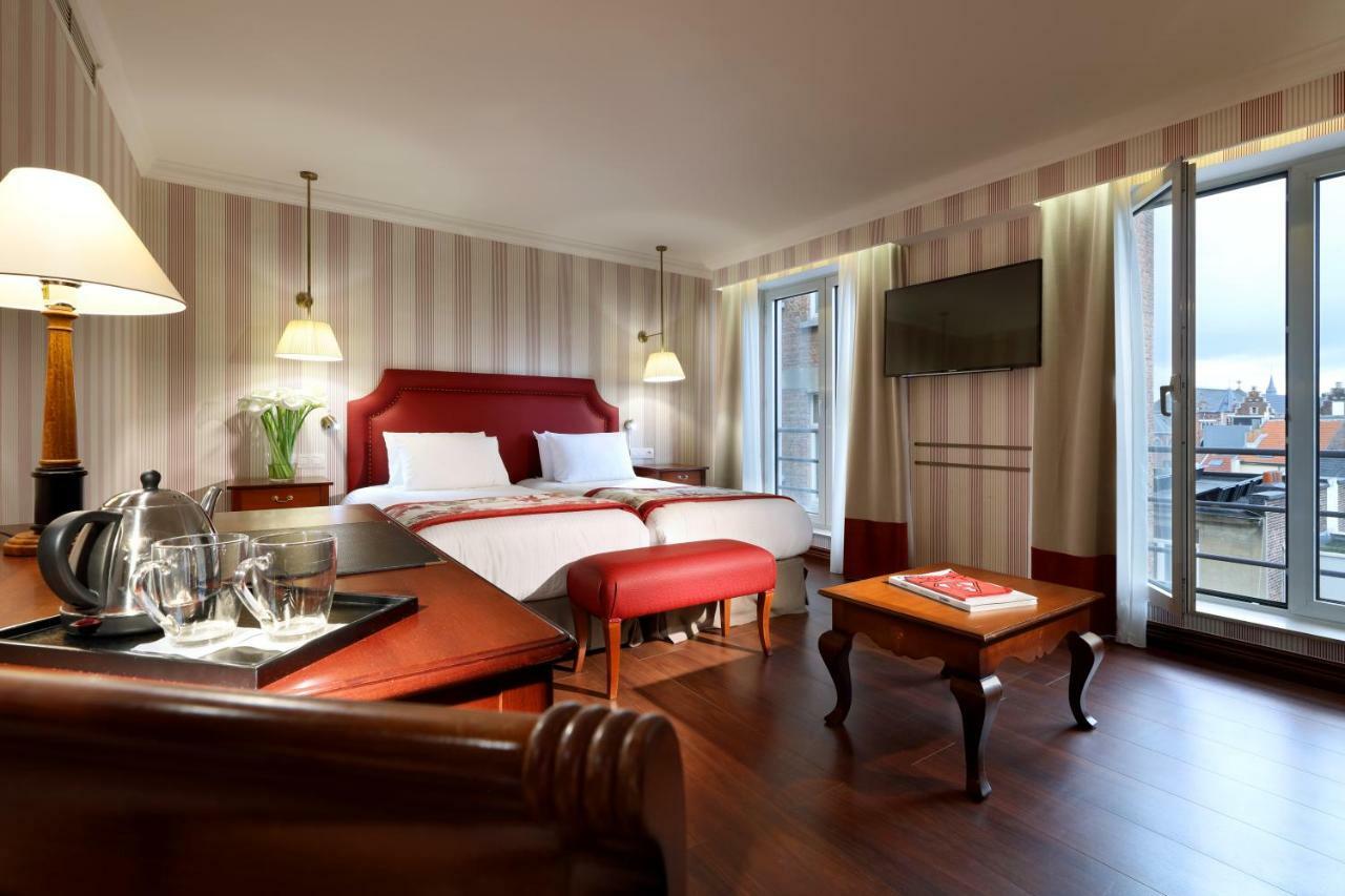 Eurostars Montgomery Bruksela Zewnętrze zdjęcie A room at the hotel